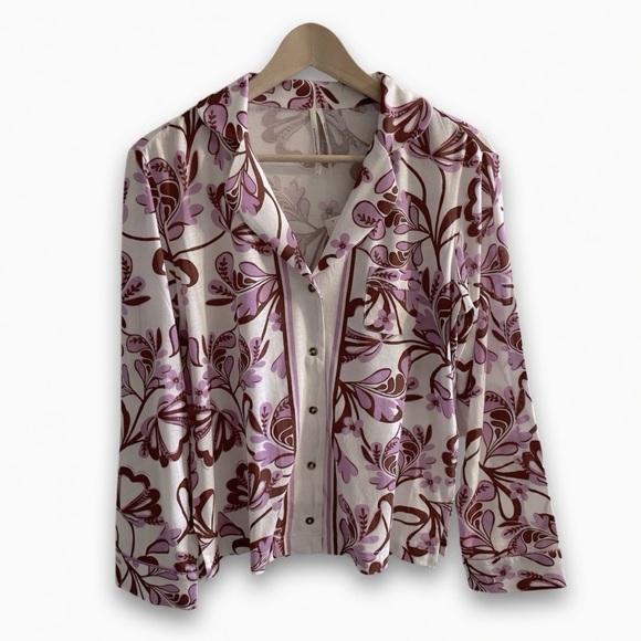 Anthropologie Other - Anthropologie Long Sleeve Knit Pajama Top